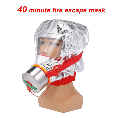 

Fire Eacape Face Mask Self-rescue Respirator Gas Mask Smoke Protective Face Cover Personal Emergency Escape Hood