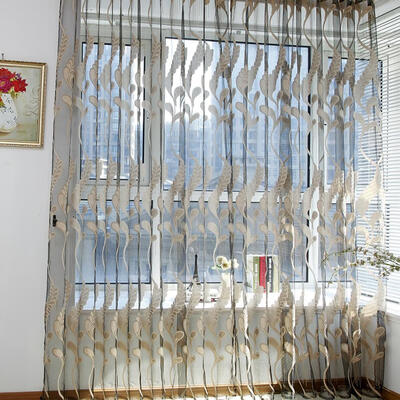 

2m Fashion Wheat Sheer Curtain Tulle Window Voile Drape Screen Home Decor
