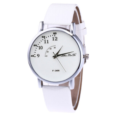 

RM Zhou Lianfa Brand New Quartz Watch Mens Leather Strap Korean Lady Student Coupl