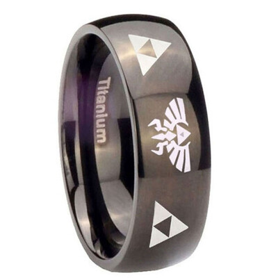 

Moden Design Charming Animation Periphery Zelda Legend Triangle Mark Ring