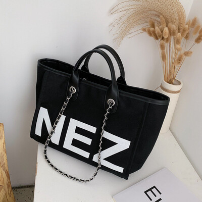 

New coming Korean version of the letter bucket bag fashion chain handbag shoulder Messenger bag tide new handbags