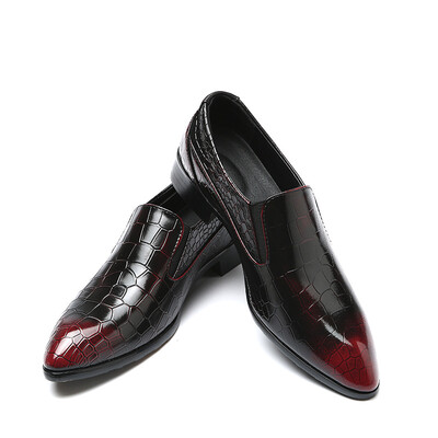

Set of toe scalp shoes extra large leather shoes