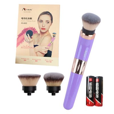 

Electric Makeup Brush 360°Rotary Cosmetic Brush Blush Brush Foundation Brush Makeup Tools 2019 New