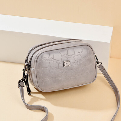 

Small square bag summer new female fashion Joker PU leather shoulder Messenger bag Korean wave