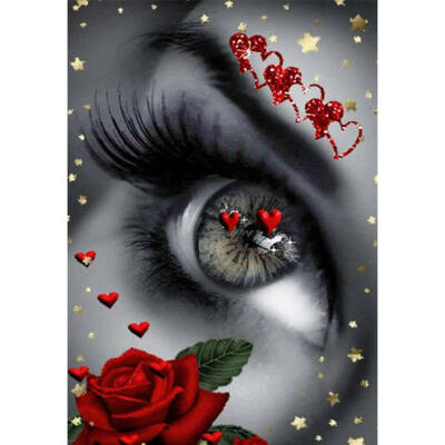 

5D DIY Full Drill Diamond Painting Novelty Eye Cross Stitch Embroidery Kits