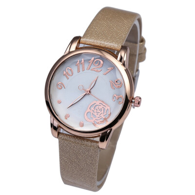 

Minimalist style Marble women Watches Platimum ladies dress Wristwatch genuine Leather Casual watch students Quartz Clock &Ff