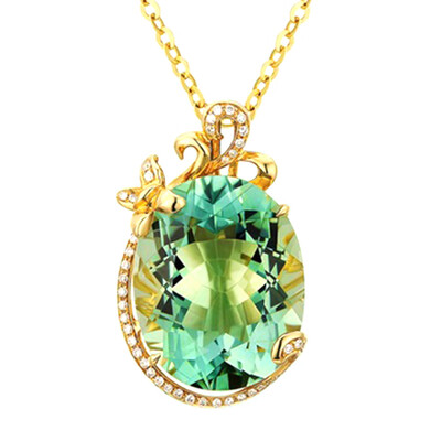 

Women Fashion Jewelry Zircon Butterfly Necklace New Sweater Chain Necklace PendantWithout Chain
