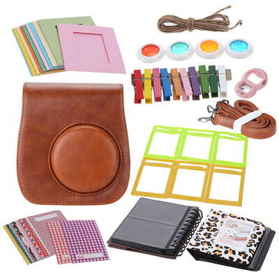 

Andoer 7 in 1 Instant Film Camera Accessories Bundles for Fujifilm Instax Mini 88s89 with CasePhoto AlbumClose-Up Selfie