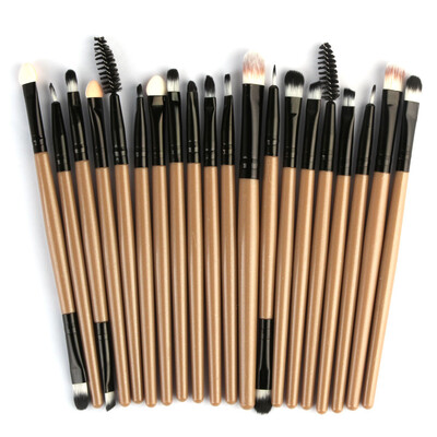 

Toponeto 20pcsset Makeup Brush Set tools Make-up Toiletry Kit Wool Make Up Brush Set