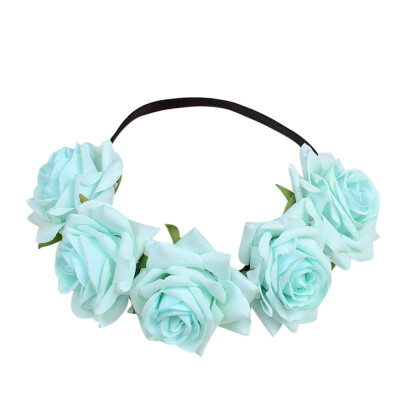 

〖Follure〗Fashion Women Wedding Flower Hair Garland Crown Headband Floral Wreath Hairband