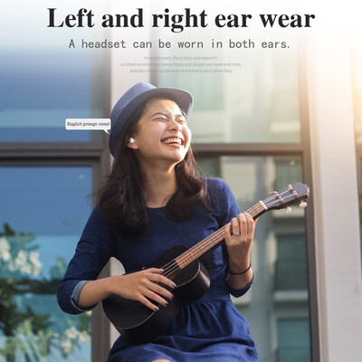 

Portable TWS Earphones True Wireless Bluetooth Headphones Bluetooth 50EDR In-ear Stereo Earbuds with Mic Charging Box