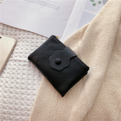 

Summer small bag female 2019 new Korean womens short wallet ladies purse thin mini wallet