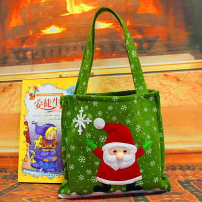 

〖Follure〗Christmas Embroidered Gift Bag Decorative Gift Bag For Candy Gift Bag