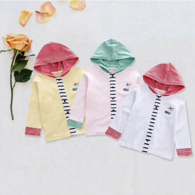 

Toddler Kids Baby Girls Clothes Hooded Tops Coat Tracksuit Outwear Boys Outfits