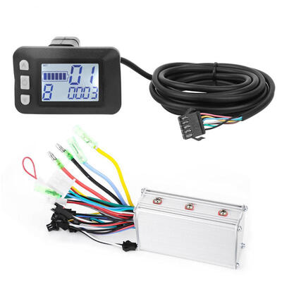 

Greensen Electric Bicycle Motor Scooter Controller Brushless Kit with LCD Display 36V 350W