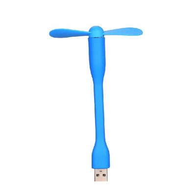 

Mini USB Fan Lightning Phone Fan Portable Cooling Fan Flexible Cooler for Lightning Devices LaptopGreen