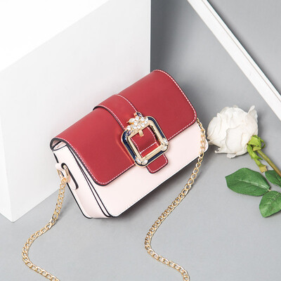 

Summer days ins single - shouldered young girl on the Korean version of the chain satchel satchel students fashion