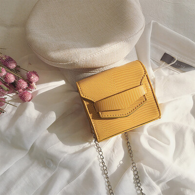 

Alligator Women Mini Children Round Coin Purse Kids Shoulder Messenger Bag Fashion Girls Casual Chain Square Crossbody Bag Sac