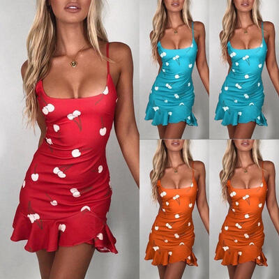 

Women&39s Summer Casual Short Mini Evening Party Cocktail Beach Dress Sundress