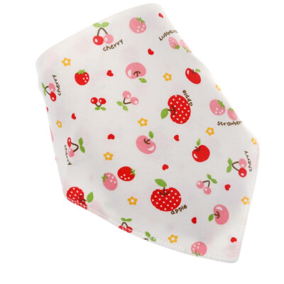 

Baby Accessories Bibs Newborn Baby Cotton Bib Wear Lovely Cartoon Head Scarf Infant Saliva Towels