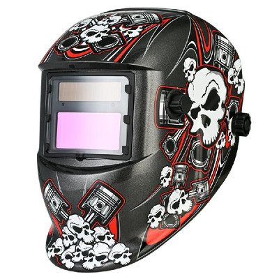 

Industrial Welding Helmet Solar Power Auto Darkening Welding Helmet TIG MIG with Adjustable Head Band