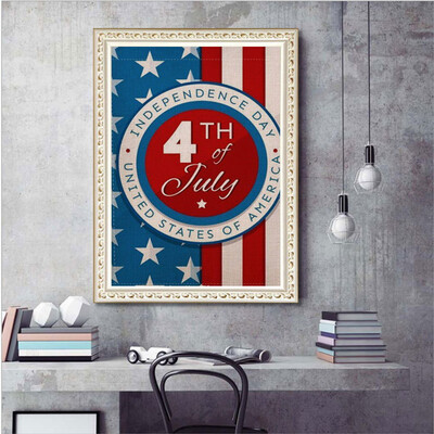 

Toponeto 5D DIY Diamond Painting Embroidery Round Diamond Home Decor Gift