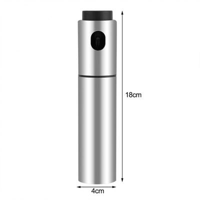 

Greensen Stainless Steel Olive Oil Spraying Bottle Dispenser Sprayer Can Jar Kitchen Barbecue Tool