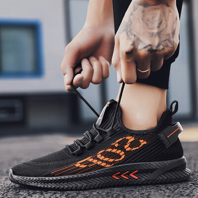 

Autumn mens shoes net red with the same paragraph sports&leisure breathable mesh shoes mesh Korean version of the trend of mens cloth shoes wild tide shoes