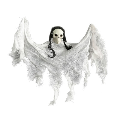

Halloween Hanging Ghost Haunted House Grim Reaper Halloween Scary Door Decoration Skull Horror Props Home Door Bar Club Decor