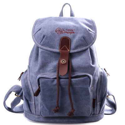 

Young Lady\ Canvas School Backpack Daypack Bookbag Rucksack G00117