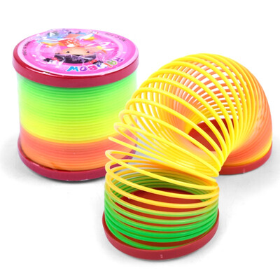 

Big Creative Plastic Rainbow Spring Magic Tricks Toy for Kids