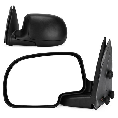 

Driver Left Side Fit for 99-06 Chevy Silverado Sierra Manual Side View Mirror