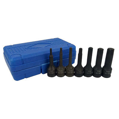 

〖Follure〗7-Piece 38 Pneumatic Pressure Batch Sleeve Set Tool T Type