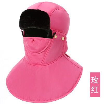 

Winter cycling cotton cap man outdoor winter thickening warm electric car windproof winter hat