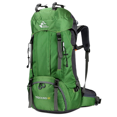 

Ktaxon 60L Waterproof Camping Backpack Unisex Large Capacity Hiking Rucksack Packs Bags with Rain Cover for Mountaineering