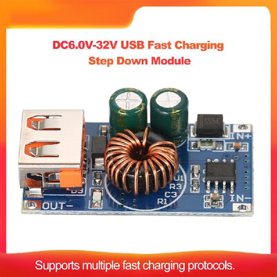 

DC60V-32V USB Fast Charging Step Down Module Buck Power Converter