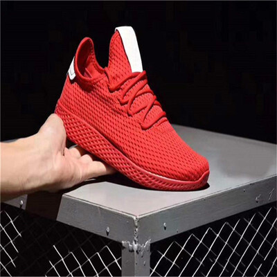 

Pharrell Williams x Stan Smith Running Shoes For Men Women Yellow Red Tennis HU Primeknit Breathable Runner Luxury Brand Designer