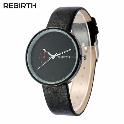 

REBIRTH Stunning Fashionable 3ATM Daily Water Resistant Fashion Women Analog Watch Elegant Simple Wristwatch for Lady