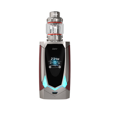 

IJOY Avenger 270 234W Voice Control TC Kit TPD Edition Powered by Dual 18650 20700 Batteries E-cigarette Vape Kit