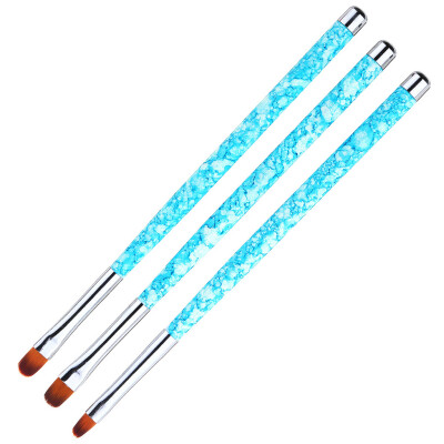 

〖Follure〗Nail Art Tips Gel Crystal Acrylic Painting Drawing Pen Polish Brush Pen Tool D