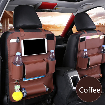 

Multi Functional Storage Bag Car Seat Back Protector Dust-proof Children Kick Mat Storage Bag
