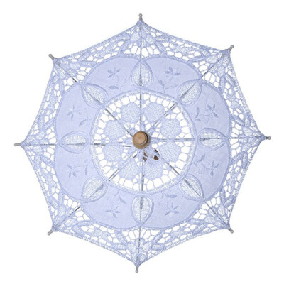 

Bridal Lace Umbrella Women Parasol Party Photography Props Wedding Decoration