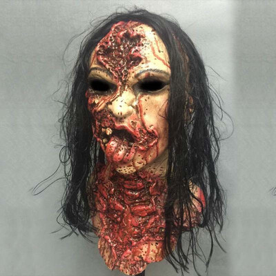 

CINDYXIE MASK Bloody Female Ghost Latex Terror 12989