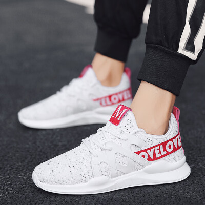 

2019 summer mens shoes Korean version of the trend of mens shoes sports casual breathable deodorant white shoes sneakers tide shoes