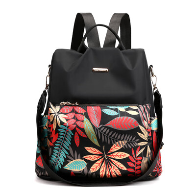 

Oxford shoulder bag Womens fashion canvas schoolbag Korean version Baitao ladies shoulder bag