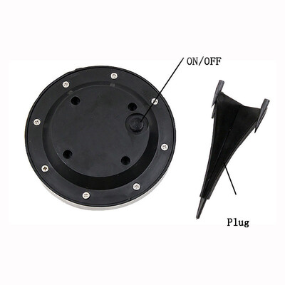 

〖Follure〗3Pcs Solar 4 LED Outdoor Path Light Spot Lamp Yard Garden Lawn Waterproof