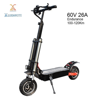 

LUXIANGTE Electric scooter double drive 60 volts ten inch double pole