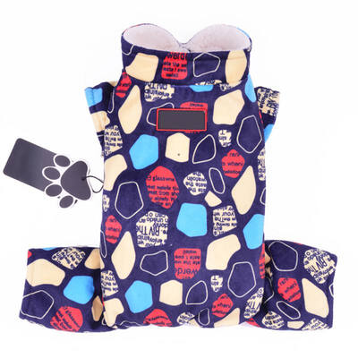 

Pet Dogs Multicolored Four Legs Costume Jacket Coat for Autumn Winter Puppies Thickened Coats