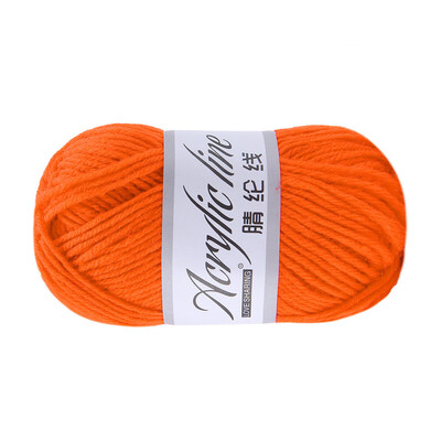 

Toponeto 50g Chunky Wool Roving Scarf Knit Wool Yarn Thickness Warm Hat Household A