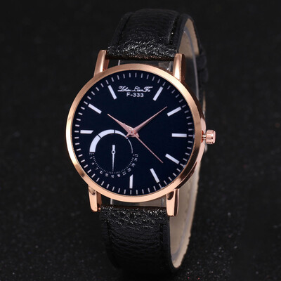 

Luxury Brand Leather Quartz Watch Women Men Ladies Fashion Wrist Watch Wristwatches Clock relogio feminino masculino &Ff